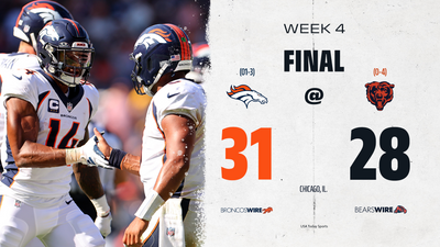 Instant analysis of Bears’ 31-28 loss vs. Broncos in Week 4