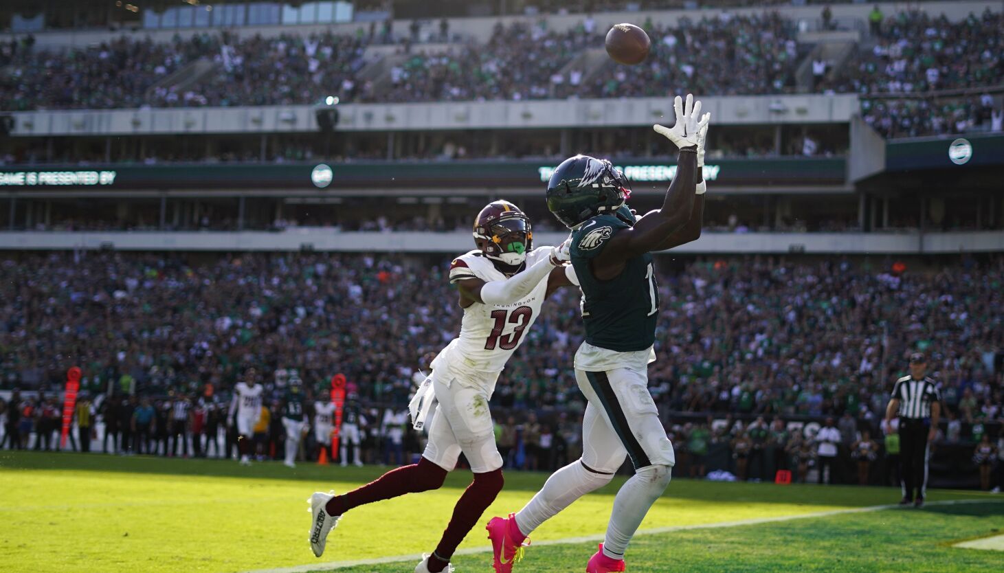 Eagles vs. Commanders: Studs and duds from 34-31 win in Week 4