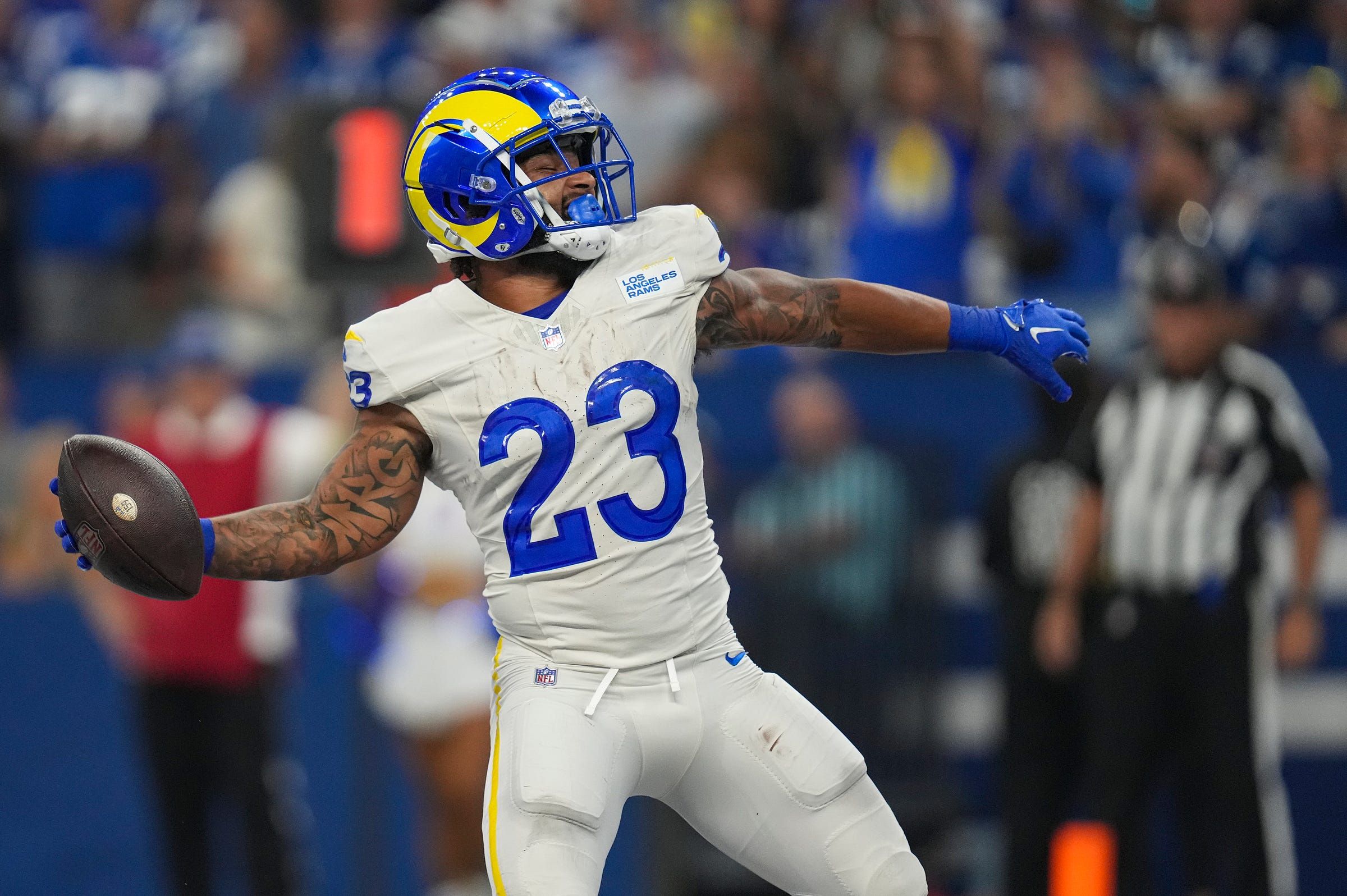 Highlights: Every catch from Los Angeles Rams wide receiver Puka Nacua's  record-setting, 163-yard Game vs. Colts in Week 4