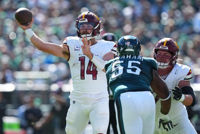 Commanders fall to Eagles on overtime field goal