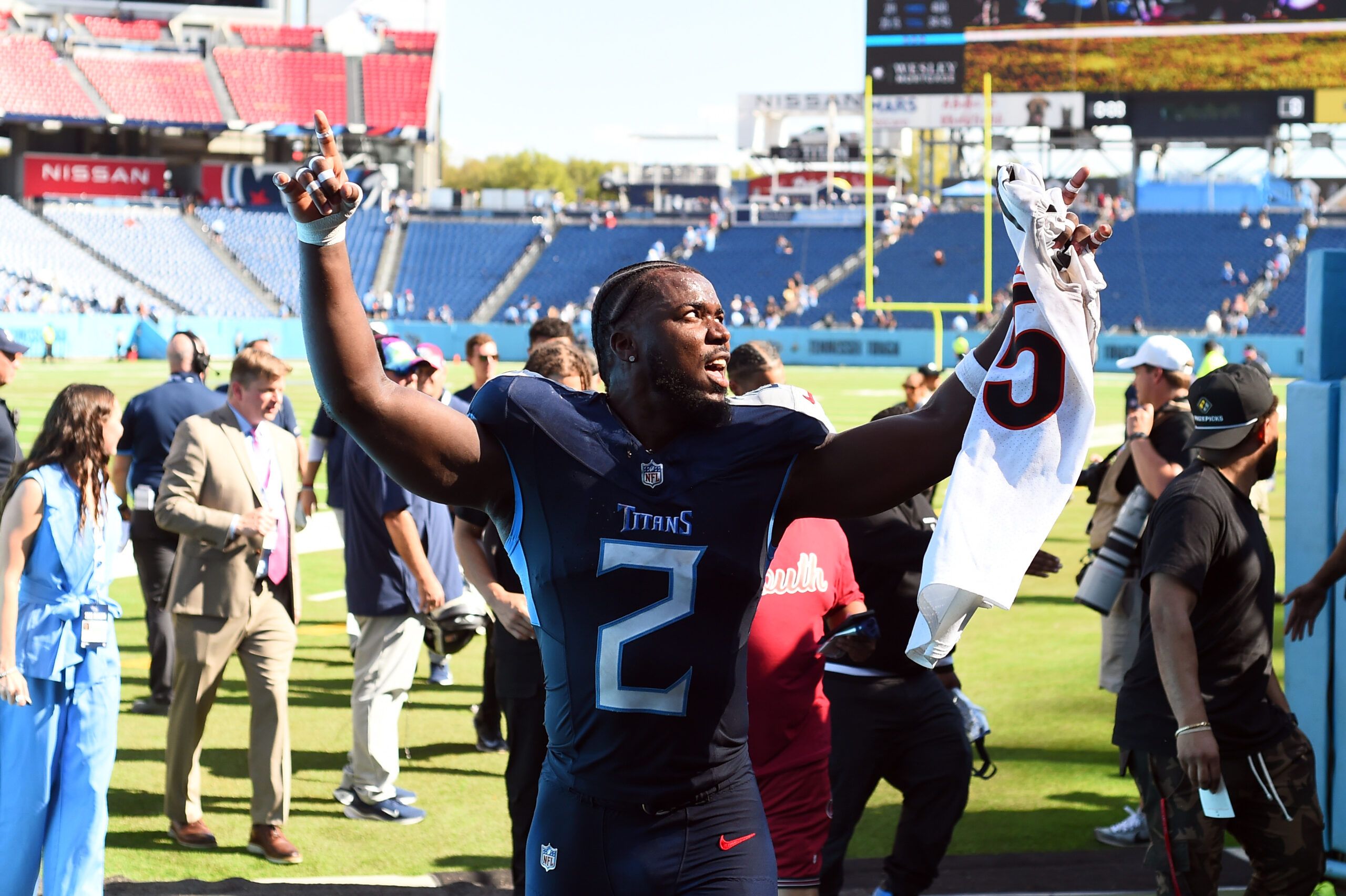 Bengals inactive players vs. Tennessee Titans in Week 4