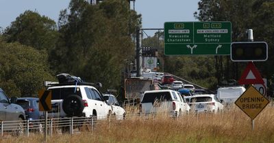 Heavy traffic causes delays as long weekend comes to a close
