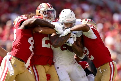 Watch: 49ers’ Talanoa Hufanga and Cardinals’ James Conner get into scuffle after game