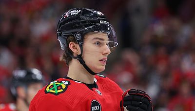 Rookie Connor Bedard experiences road-game routine in Blackhawks’ preseason loss in Detroit