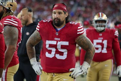 Injury Report: 49ers OL Jon Feliciano (concussion) ruled out vs. Cardinals