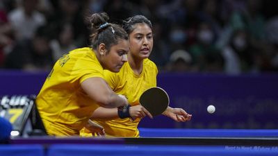 Asian Games table tennis | Sutirtha, Ayhika sign off with bronze medal after loss to North Korea