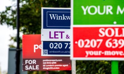 UK house prices drop 5.3% with falls in every region, says Nationwide