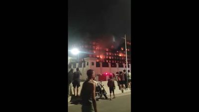 At least 38 injured in police headquarters fire in Egypt
