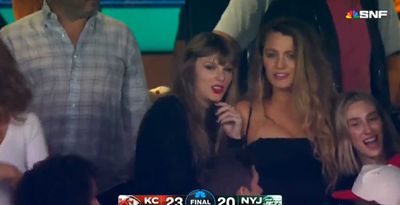 Lip-readers decipher what Taylor Swift may have said to Blake Lively about Travis Kelce