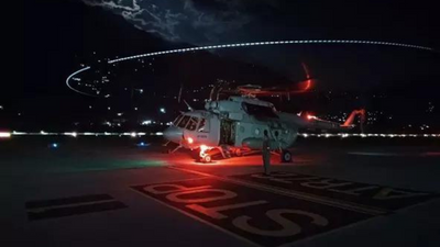 Himachal Pradesh: Air Force evacuates critical patient in complete darkness