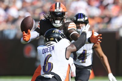 LOOK: Best photos from the Ravens 28-3 win over the Browns in Week 4