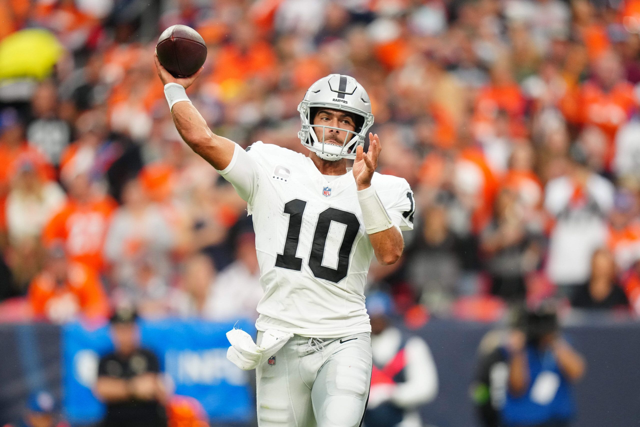 Raiders Rumors: Aidan O'Connell Named QB1 vs. Chargers with Jimmy