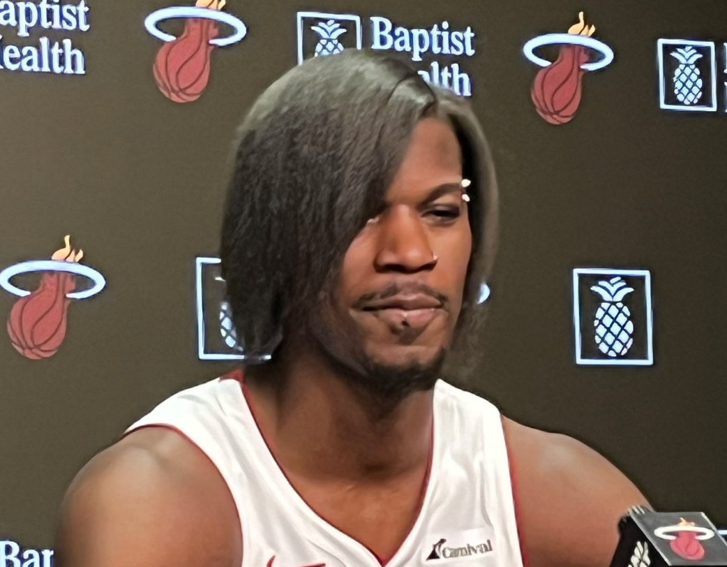 Jimmy Butler’s new ’emo’ hairstyle is so spot on after…