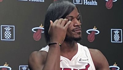 ‘Emo’ Jimmy Butler debuts at Heat training camp