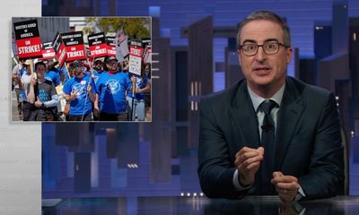 John Oliver on the writers’ strike: ‘Furious that it took the studios 148 days to achieve a deal’