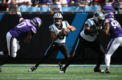 Vikings blitz Panthers at significantly lower rate