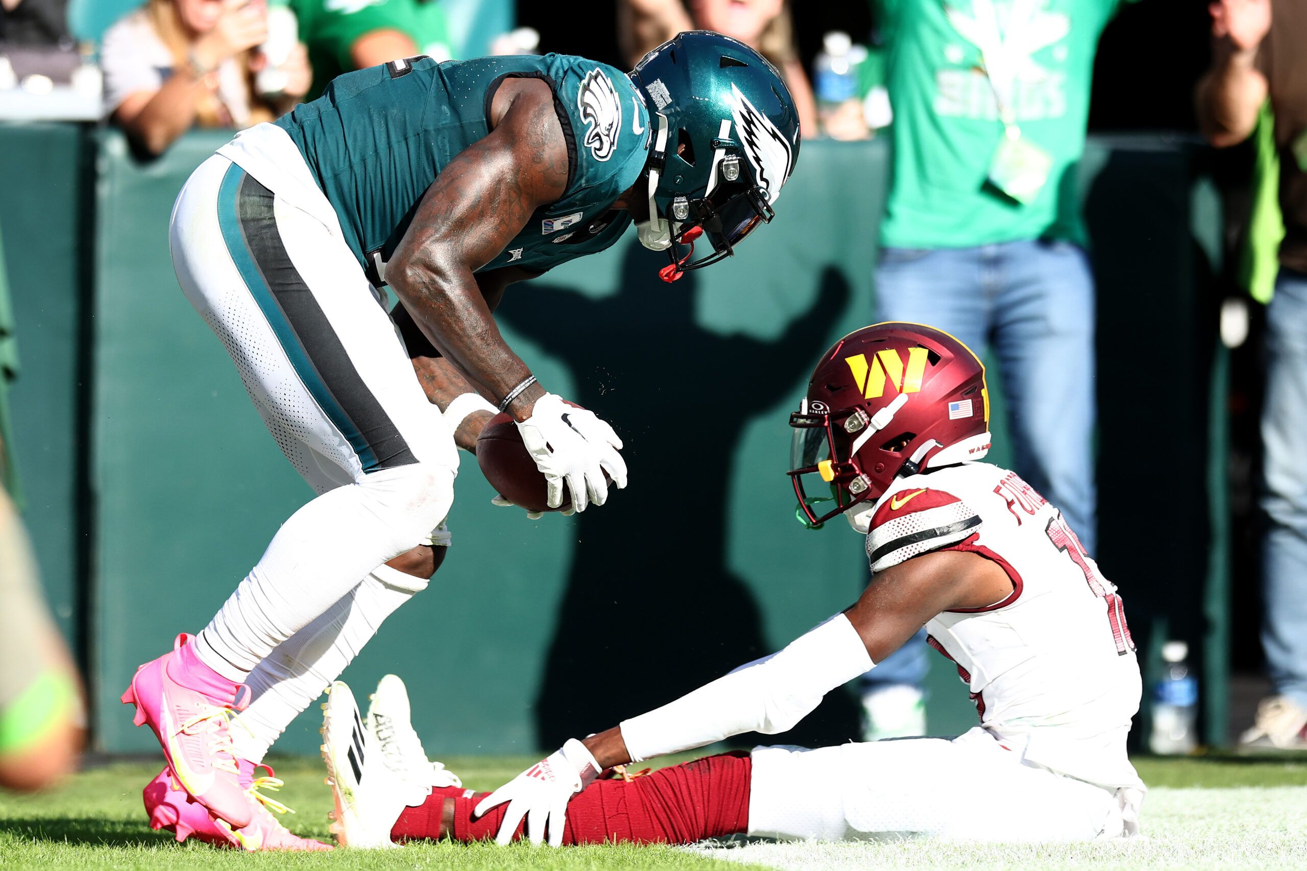 Eagles vs. Commanders: Studs and duds from 34-31 win in Week 4