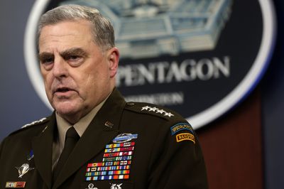 'The military has no role' in politics, says retiring chair of the Joint Chiefs