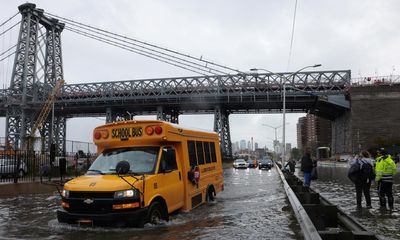 Type of storm that drenched New York is up to 20% wetter due to climate crisis