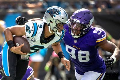 Defensive PFF grades from Vikings’ 21-13 win vs. Panthers