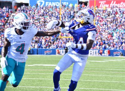 Dolphins CB Kader Kohou reacts to rough performance vs. Bills