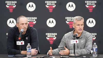 Bulls front office remains unfazed by the beasts building in the East