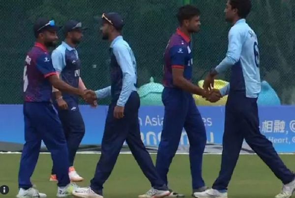 Asian Games: India advance to semi-final in men's cricket; beat Nepal by 23 runs