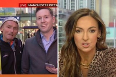 BBC Breakfast segment cuts off as heckler shouts 'scrap the licence fee'