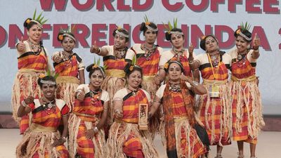 Full of beans and beats: Coffee-growing tribal women farmers enthral global audience at WCC with folk dance