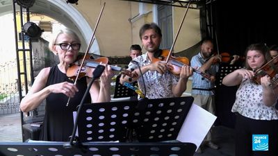 Ukraine: Orchestra from Russian-held city of Mariupol gets new home in Kyiv