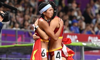 Chinese censors block ‘Tiananmen’ image of athletes hugging