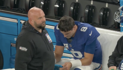 Fans Roasted Brian Daboll and the Giants After Coach’s Awkward Sideline Moment With Daniel Jones