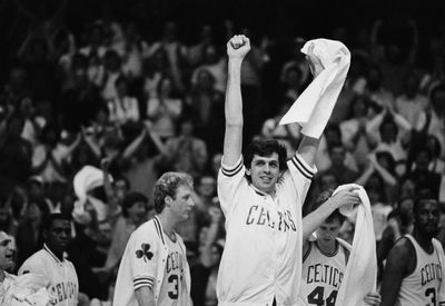 Who are the Boston Celtics’ top-10 all-time leaders in playoff games played?