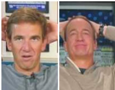 The 5 best moments from the ManningCast Week 4, including an epic Peyton Eli double surrender cobra