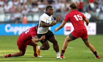 Fiji centre Josua Tuisova plays on at Rugby World Cup after son’s death