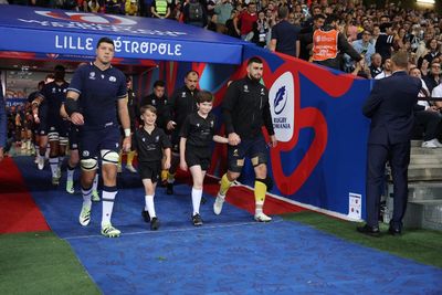 Young Scots rugby fan lives the dream as he leads side out against Romania