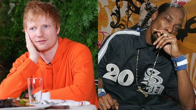 Ed Sheeran claims he got so high smoking weed with Snoop Dogg that he ‘could not see’
