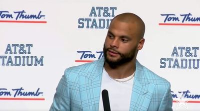 Cowboys’ Dak Prescott Gets Testy With Reporter for Bringing Up Playoff Loss