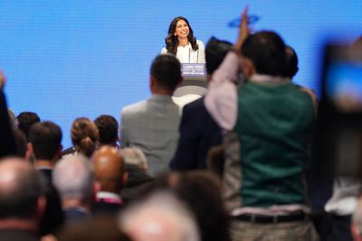 Tory politician ejected from conference for heckling Suella Braverman’s speech