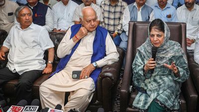 Farooq Abdullah calls for peaceful protest on October 10 against the ‘trampling of constitutional rights’ of the people of J&K