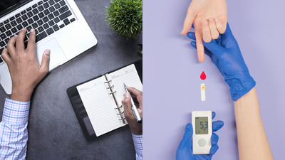 Working in an office with no windows can cause high blood sugar levels