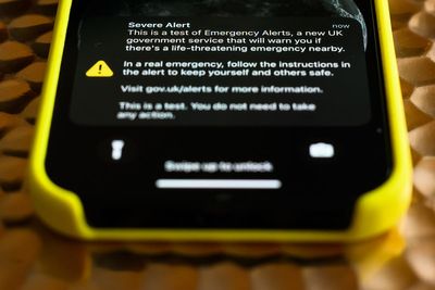 Emergency alert to ping millions of phones and TVs today