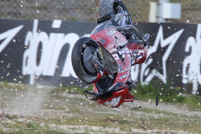 What compels a MotoGP rider to return to something that almost killed them?
