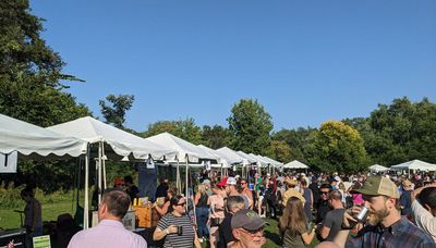 Enjoying ‘Beer in the Woods,’ the whole ambiance of it