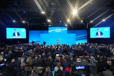Senior Tories called out by fact checkers after false claims at conference