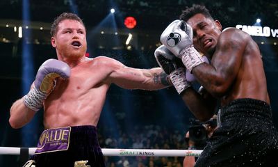 ‘Nobody can beat this Canelo’: Álvarez rolls back years with Charlo trouncing