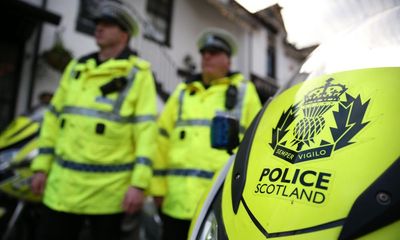 Man ‘forced to drive electric car into police van’ in Scotland after brakes fail