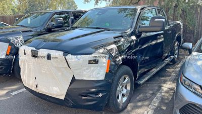 2025 Ram 1500 Facelift Drops Camo, Spied Inside And Out In Big Horn Trim