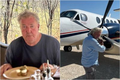 Jeremy Clarkson shares private jet update after being ‘stranded’ in Botswana: ‘May didn’t make it’