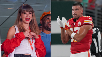 Taylor Swift ‘Jumping In With Both Feet’ as Travis Kelce Dating Rumors Swirl, per Report